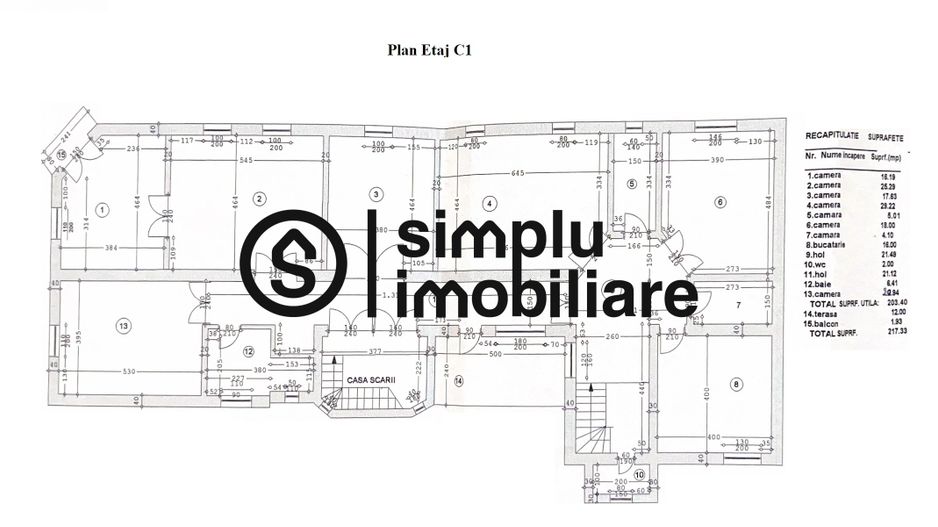 Casa Centrala Ideal pentru Clinica - Schiță 4