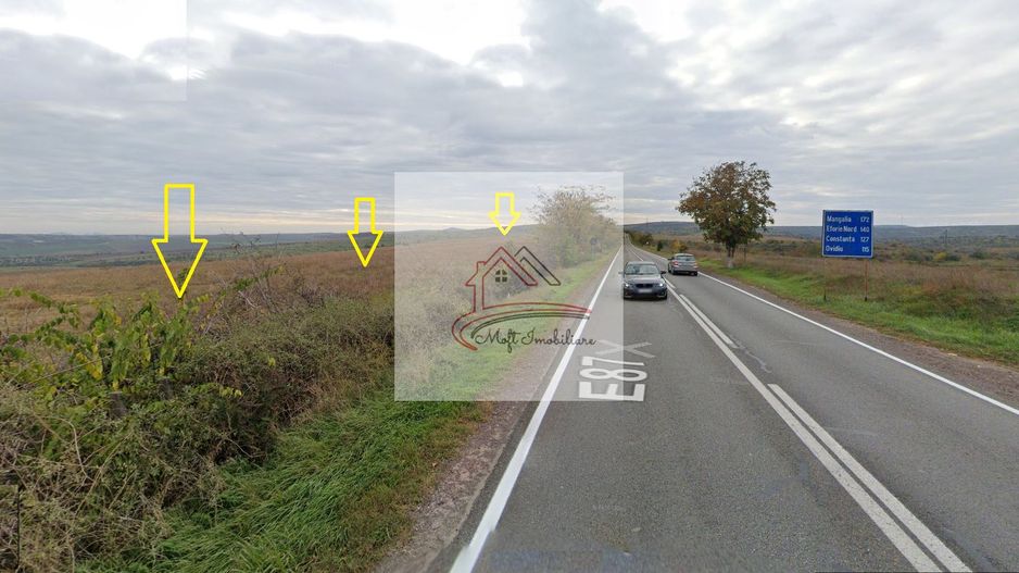 TEREN EXTRAVILAN LA INTRARE IN TULCEA ! 50 euro/mp - Poză 2