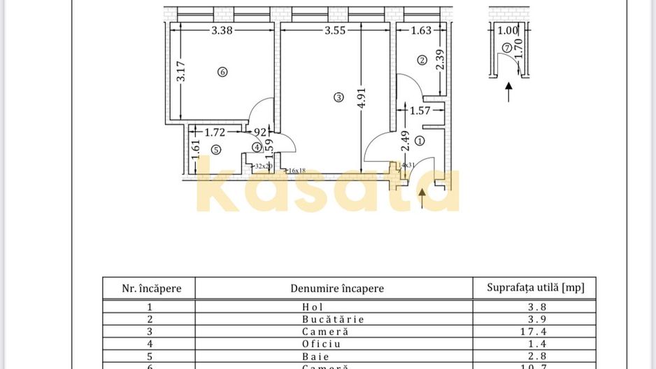 DE ÎNCHIRIAT | APARTAMENT 2 CAMERE | CISMIGIU | PARC - Poză 6