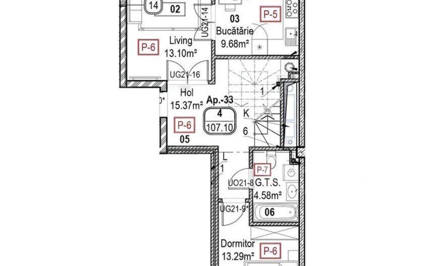 Vânzare, apartament, 4 camere, str. Tudor Vladimirescu, Râșcani - Poză 19
