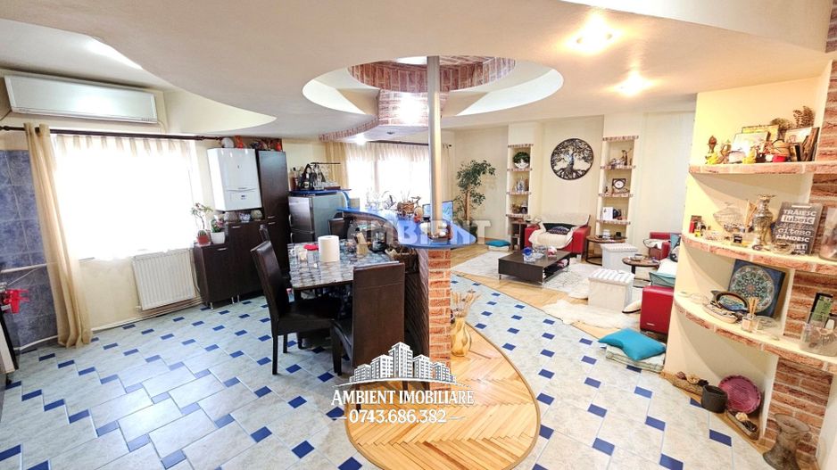 Apartament cu 4 camere, mobilat și utilat, zona TRAIAN; - Poză 3
