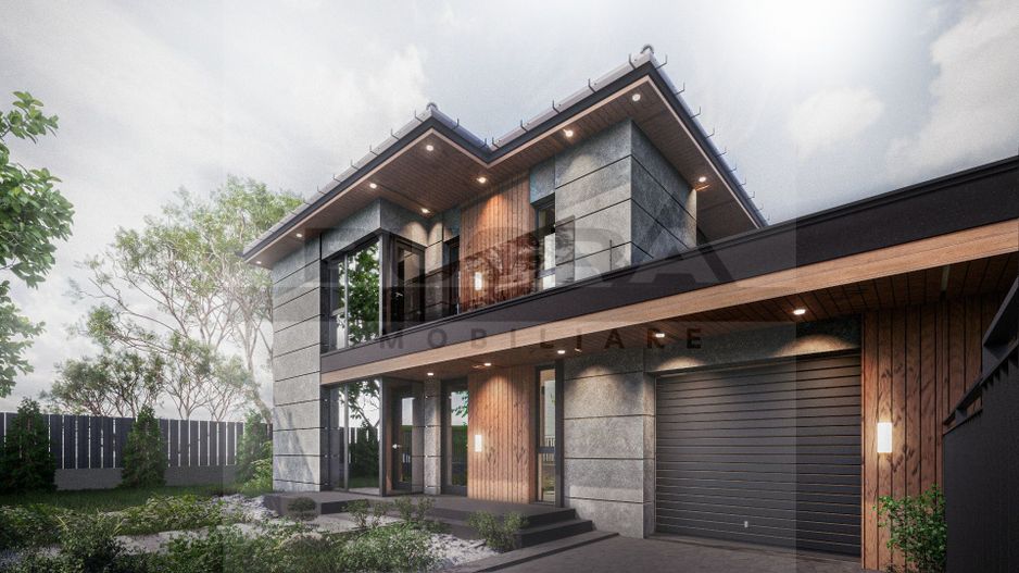Casa premium - arhitectura moderna, teren 500 mp, zona Profi - Poză 4