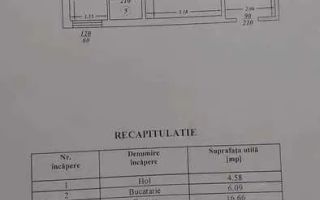 Apartament cu 2 camere/ 52mp/ zona Podu Ros - Poză 8