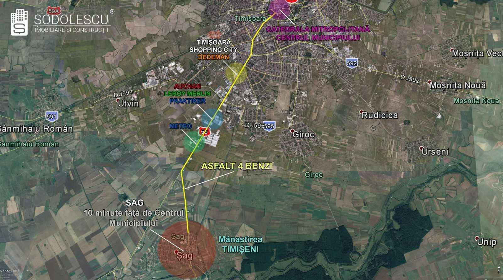 TEREN 847 MP SAG  - ZONA MANASTIRE - Poză 10