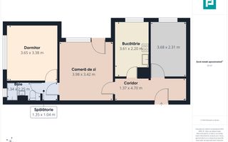 Apartament 3 camere, 60 mpu, Calea Torontalului - Poză 13