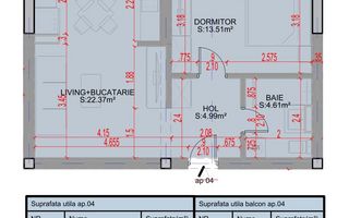 Decomandat Ansamblu modern Pallady Parcul Teilor STB Zona verde - Schiță 6
