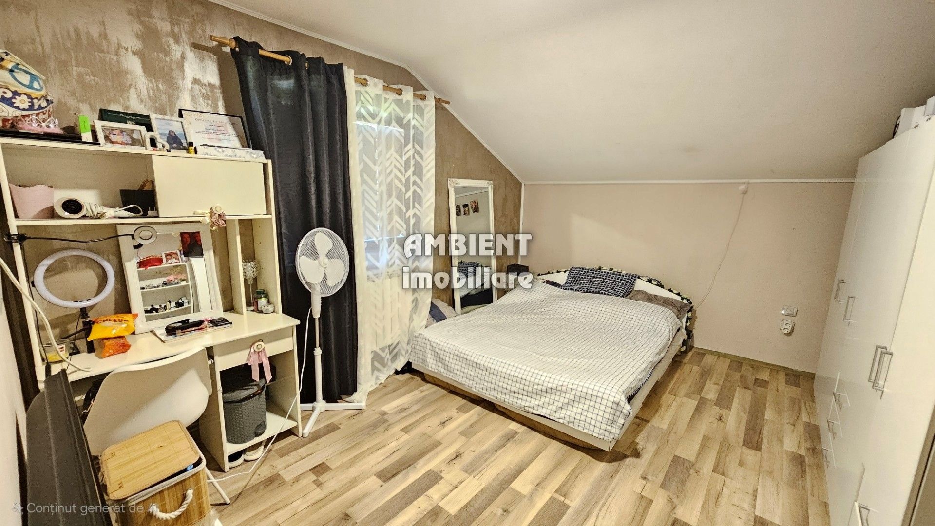 Casă individuală P+M, teren 1.400 mp, zona MUNTENII de SUS; - Poză 11