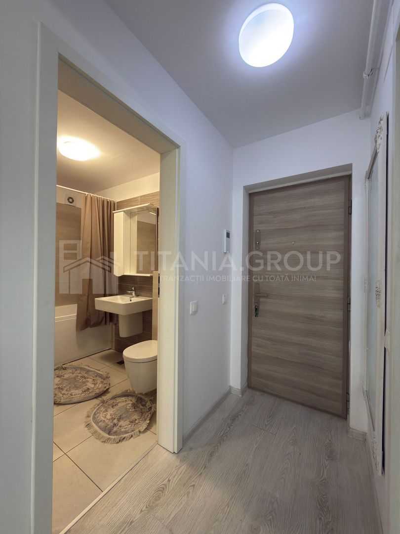 Apartament cu 2 camere, mobilat si utilat - langa mall Coresi - Poză 8