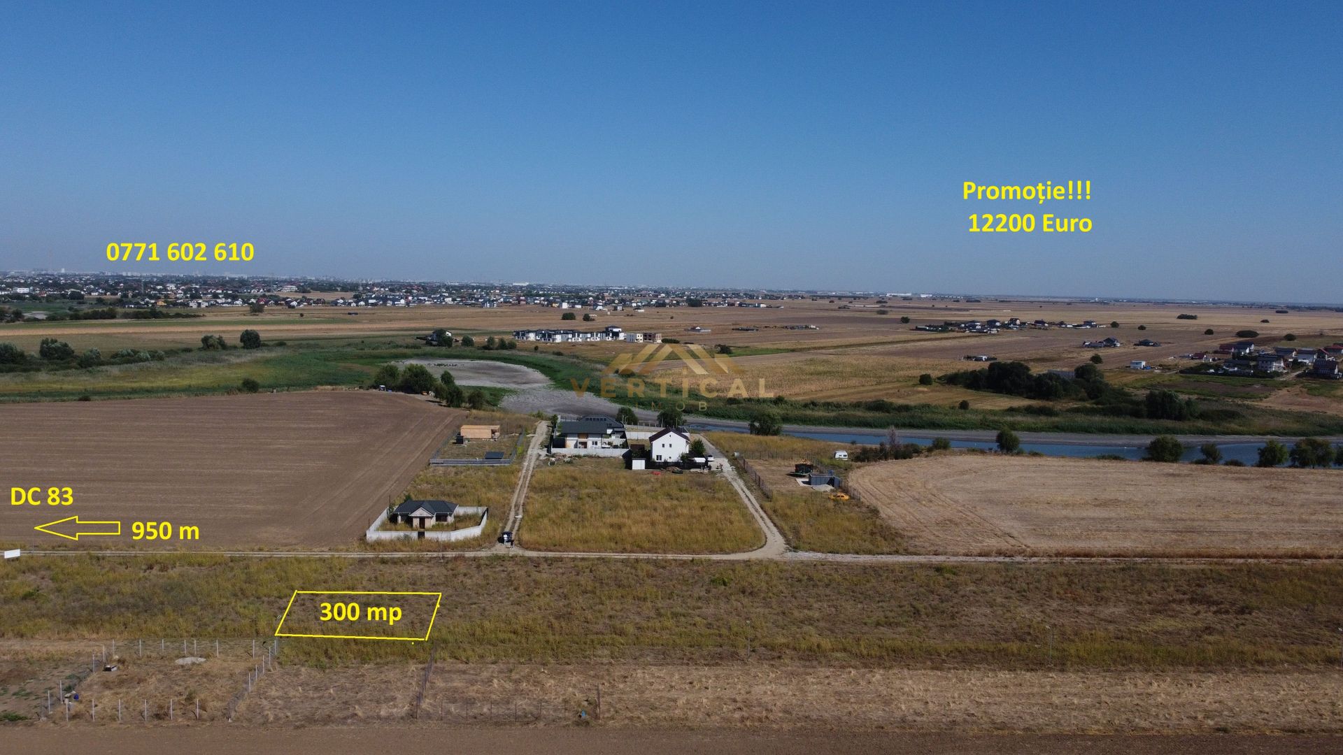 Teren 300 mp, lac, Promotie, Berceni/ Vidra - Poză 1