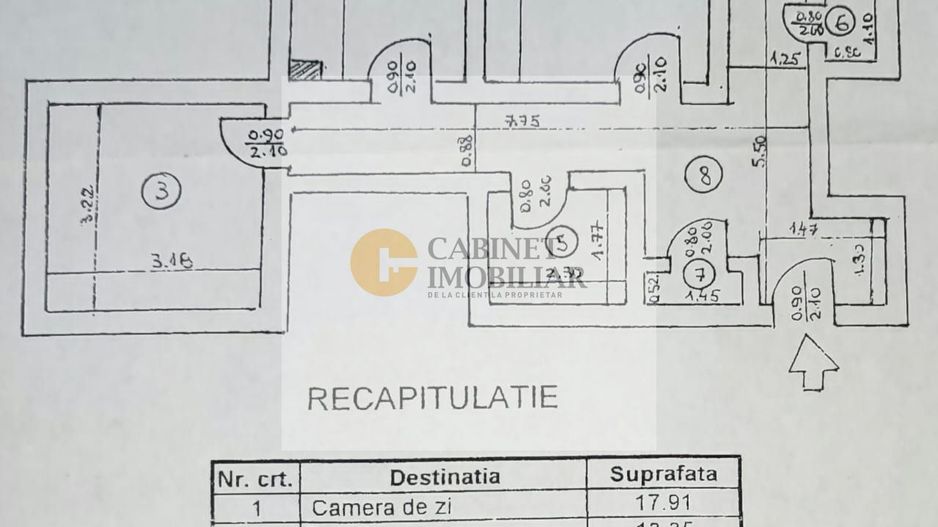 3 Camere-Decomandat | Mobilat-Utilat | Etaj 2/11 | Fără RS | Iancului - Poză 14