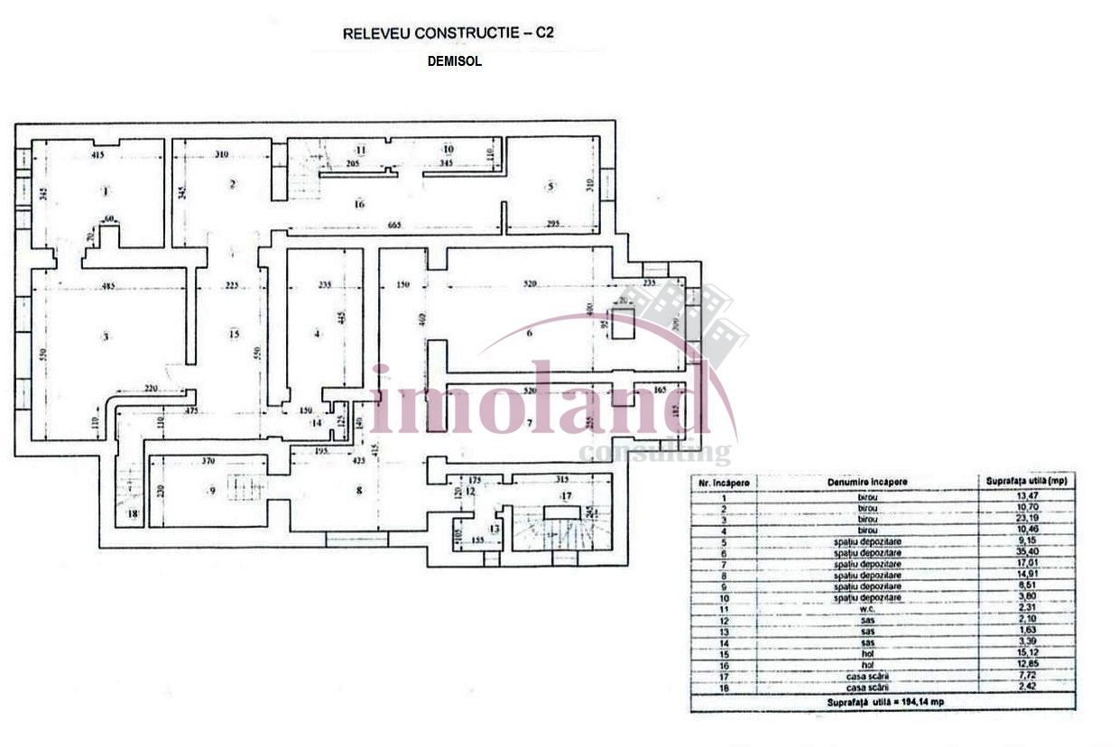 Vila - Piata Romana - Amzei - Schiță 37