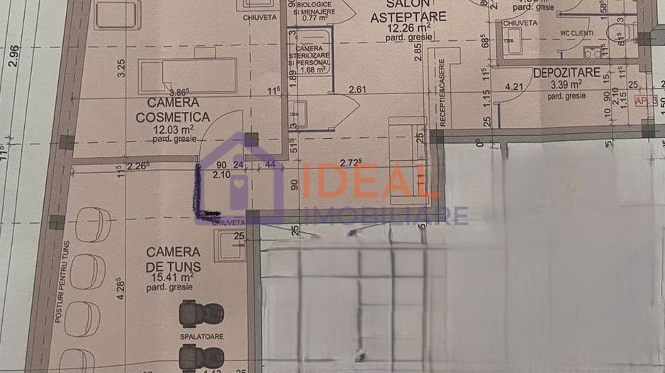 Spatiu Comercial cu 4 locuri de parcare, in Cartierul Arhitectilor - Poză 15