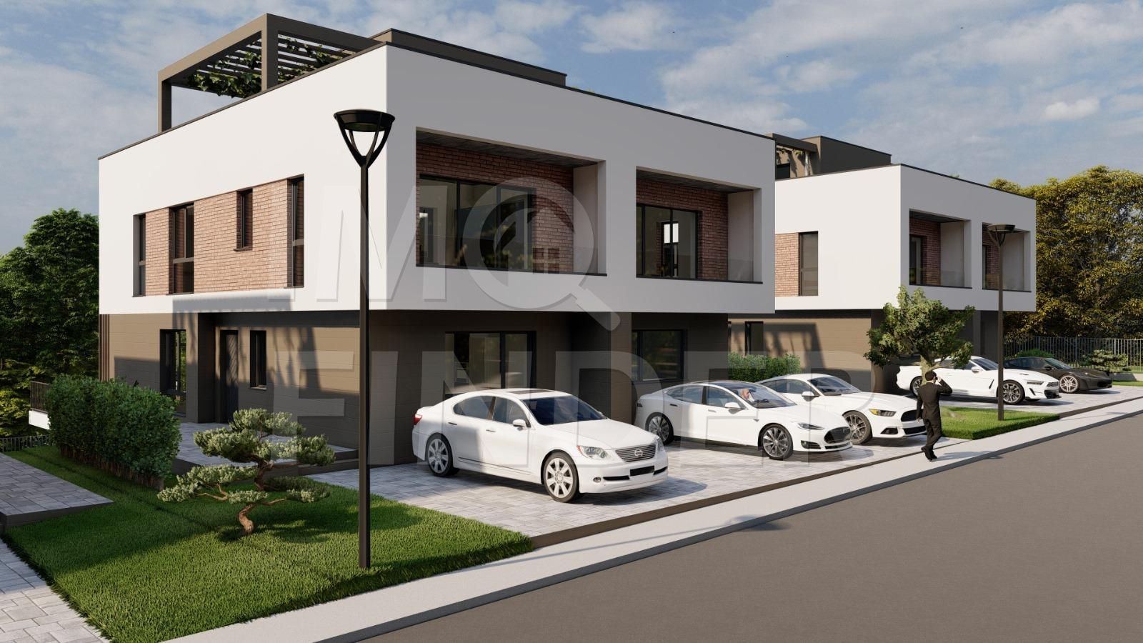 Casă în Florești, zona Vivo: 189 mp utili,  116 mp pe terase - Schiță 17