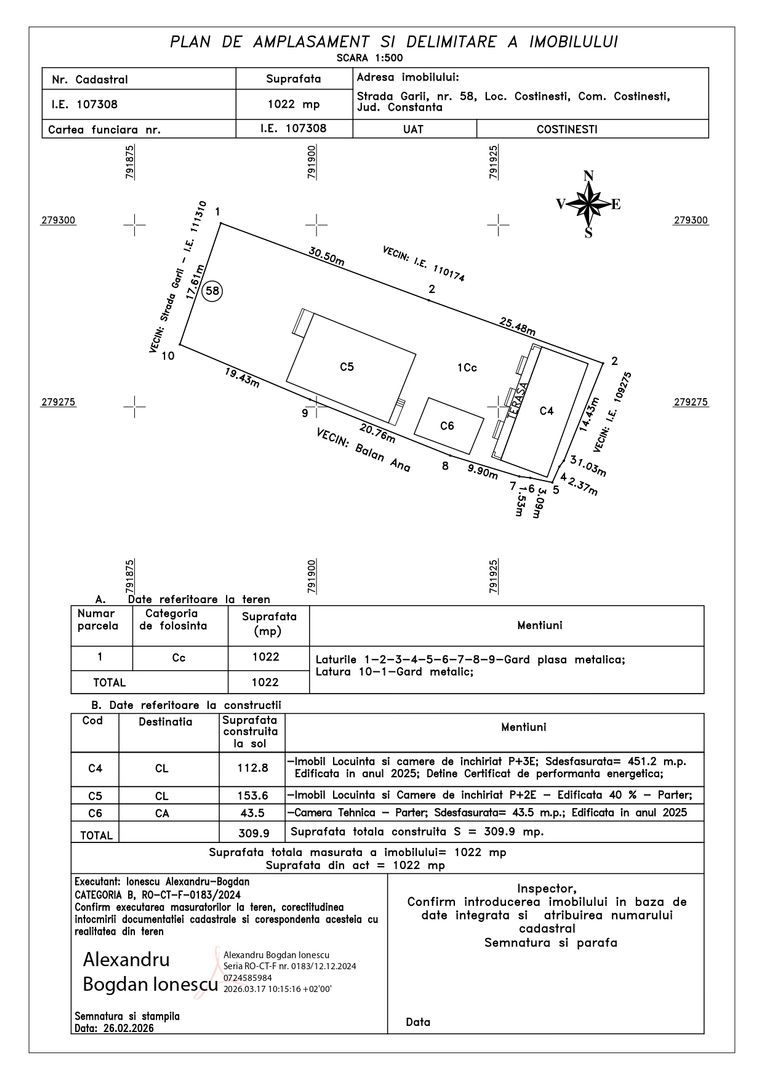 Pensiune la cheie Costinesti | 1022mp | Autorizata ISU | Centrala Gaz - Schiță 31