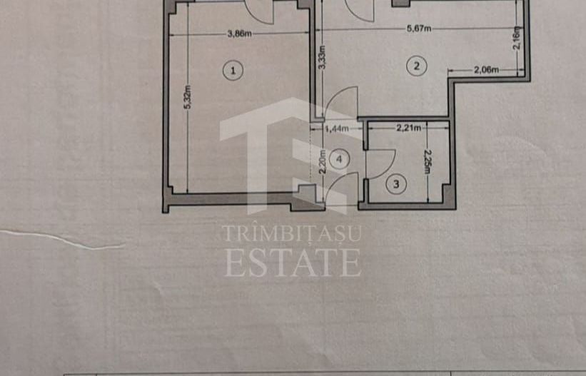 Apartamentul Impecabil, 2 cam. pretabil Regim Hotelier! Rezervelor 56! - Schiță 20