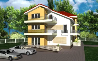 Vila Individuala S+P+1+M cu Teren 1000mp langa Padure - Balotesti - Poză 24