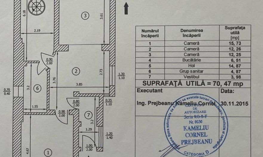 Vanzare casa 5 camere, singura in curte, zona Grivita-Turda-Ion Mihalache - Poză 15