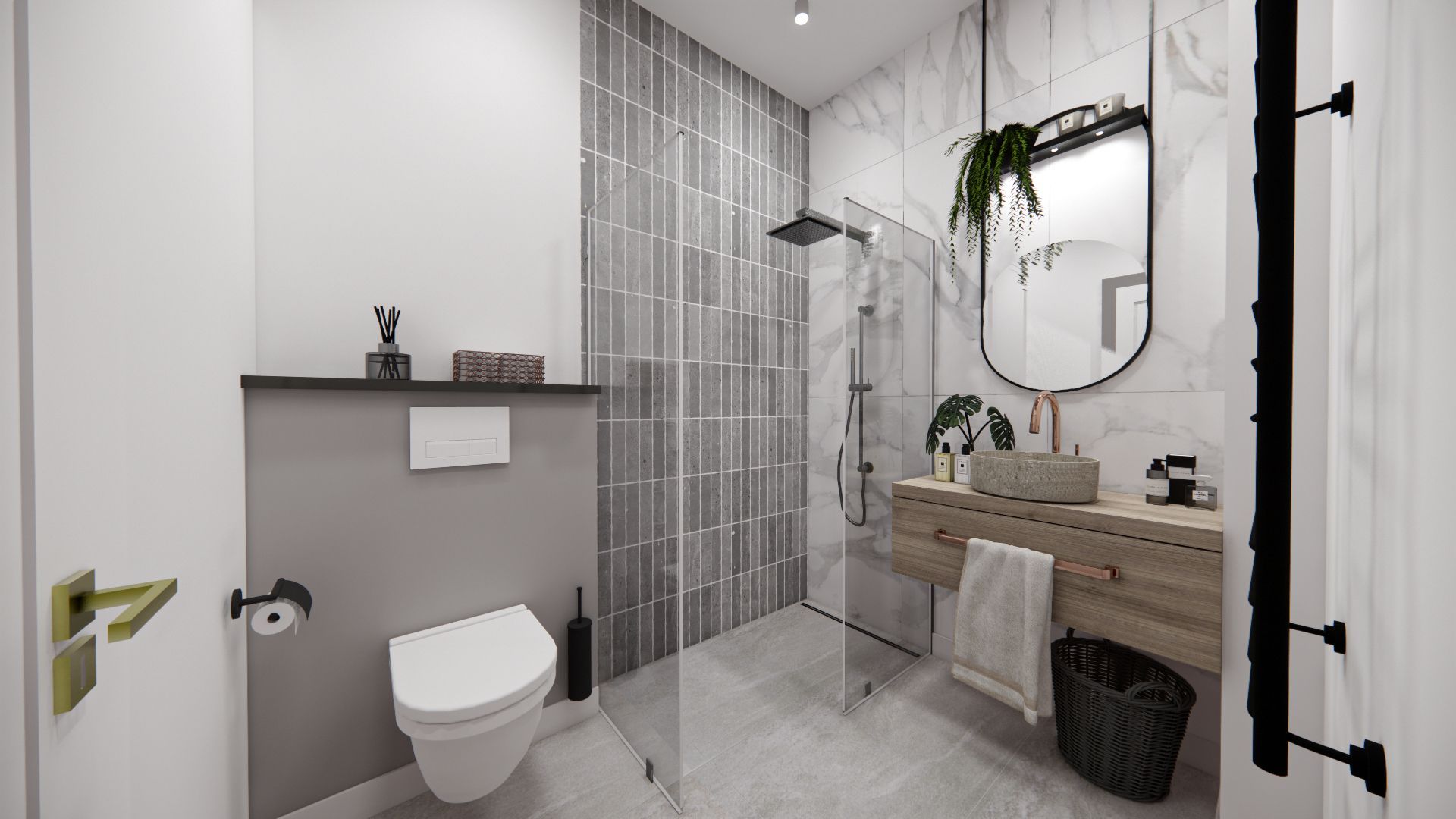 Penthouse 4 camere în bloc nou - Poză 16