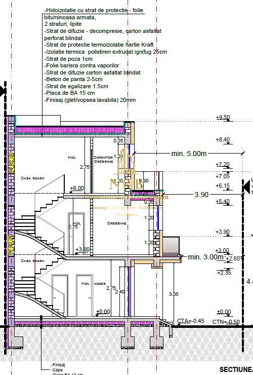 Vând vila în duplex 4 camere, 3 dormitoare, 4 bai, 2 locuri parcare - Poză 21
