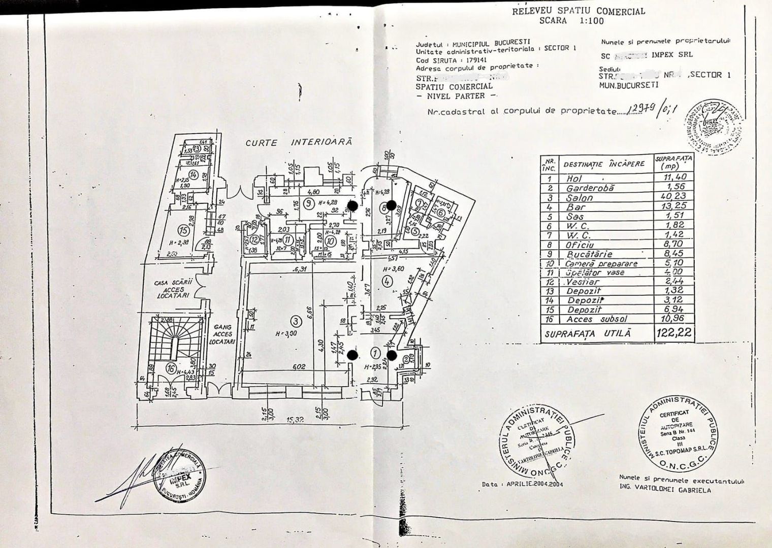 Spatiu comercial de vanzare | Cismigiu | Popa Tatu | Stirbei - Schiță 8