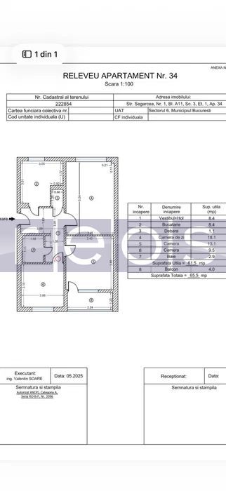 DE VANZARE AP 3 CAMERE RAUL DOAMNEI | DECOMANDAT | METROU - Poză 6