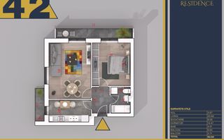Apartament 2 cam. finalizat, Direct Dez , Comision 0, metrou - Poză 1