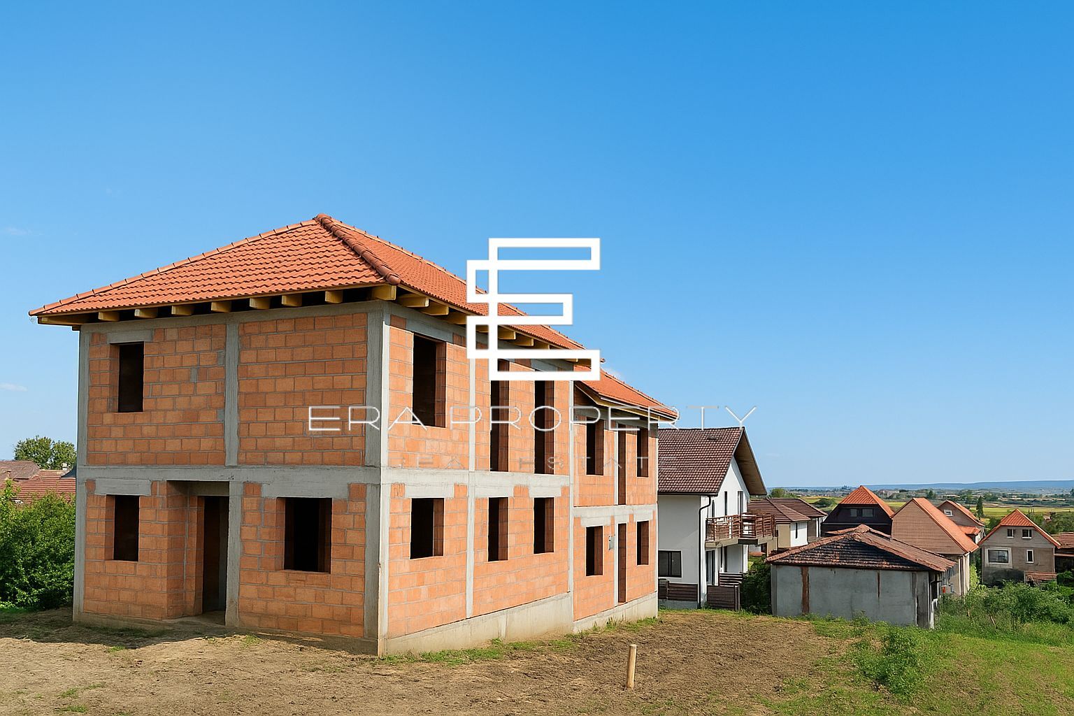 Duplex 4 Camere teren 300 mp  -Locație Centrală, Sura Mică - Poză 4