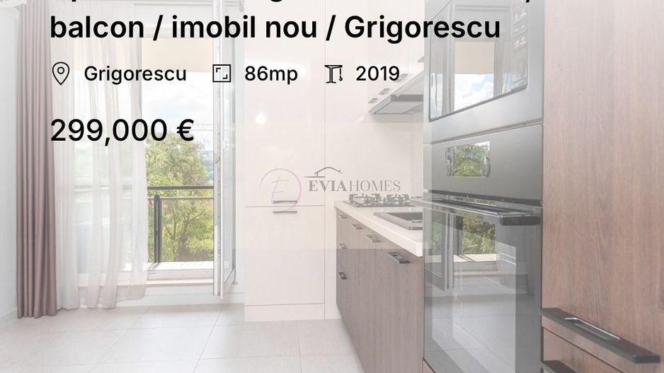 Apartament elegant cu 3 camere și balcon / imobil nou / Grigorescu - Poză 1