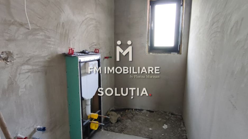 Casă nouă, semifinisată, 12 ari teren, Tăuții Măgherăuș! - Poză 16