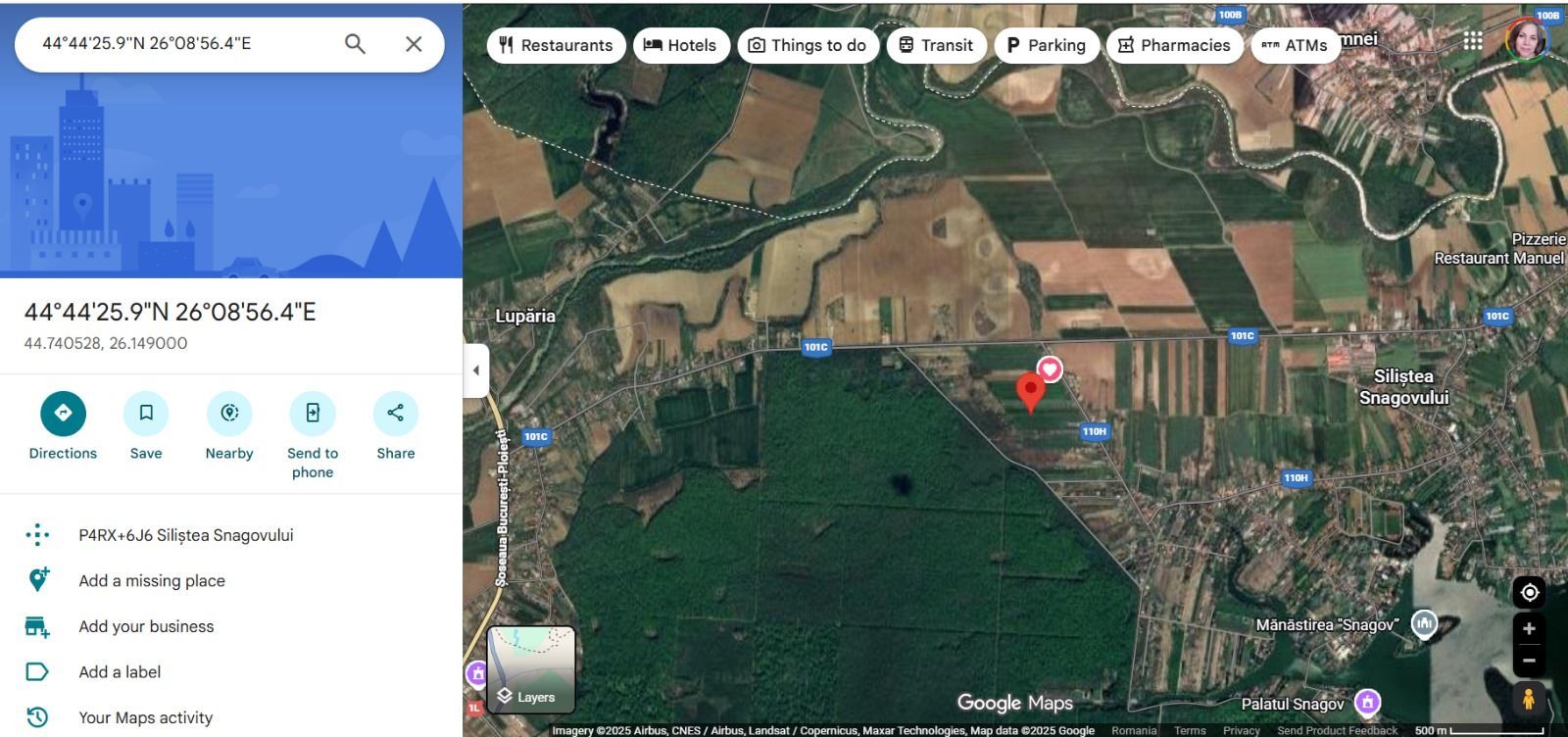 De vanzare - TEREN construcții 700 mp - lizieră - Siliștea Snagovului - Poză 3