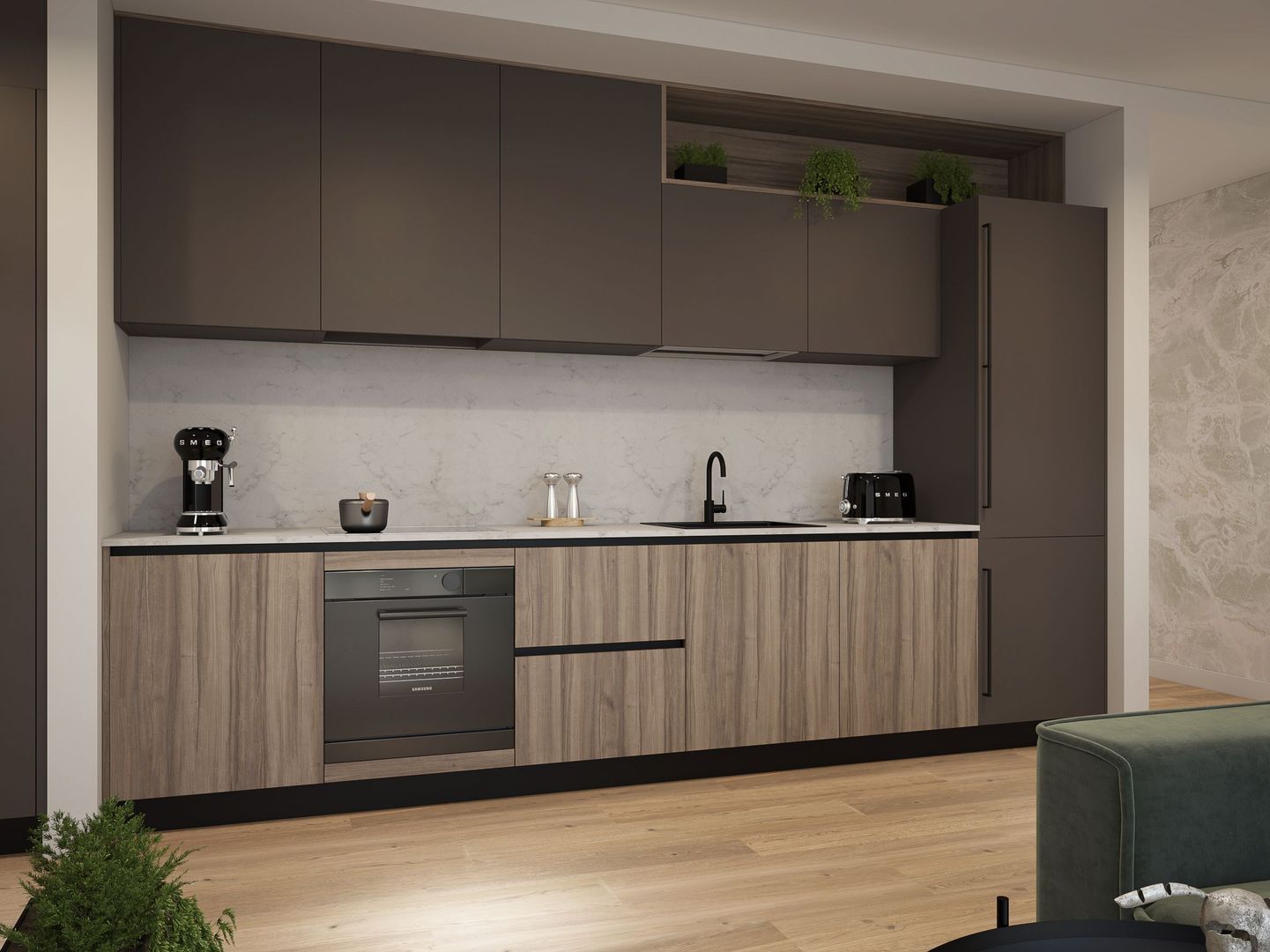 Apartament  2 camere zona BARBU VACARESCU | FABULOS VIEW| Fabrica de Glucoza - Poză 6