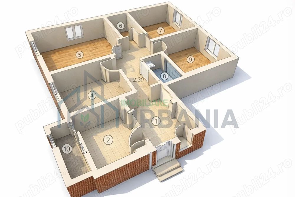 4 camere decomandat Dacia, fara risc - Poză 1