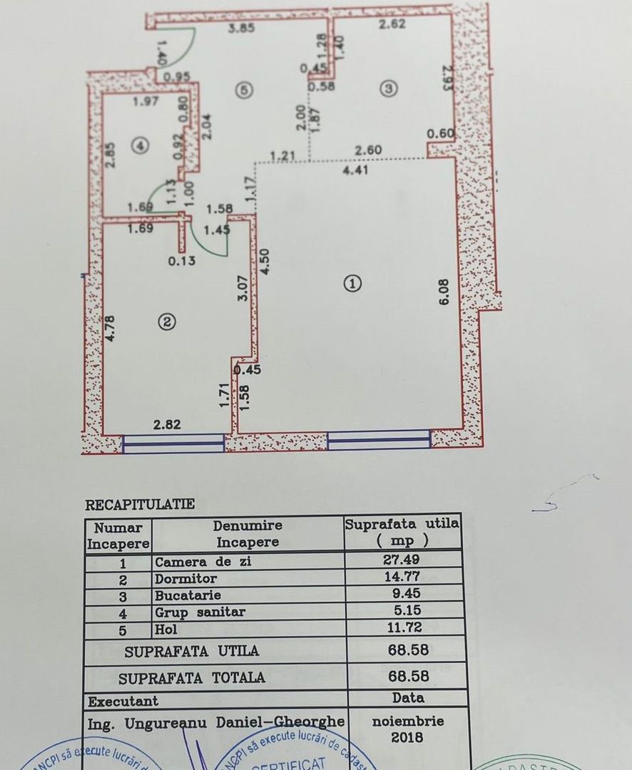 Apartament 2 camere modern | Pipera | 4 CITY NORTH - Schiță 8