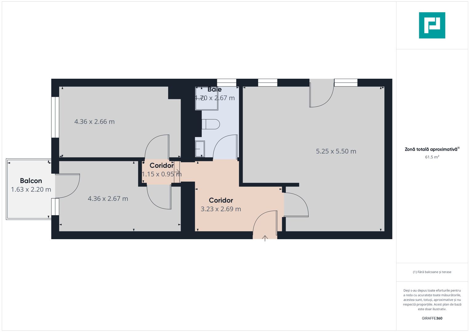 Apartament 3 Camere decomandat în Giroc - Poză 9