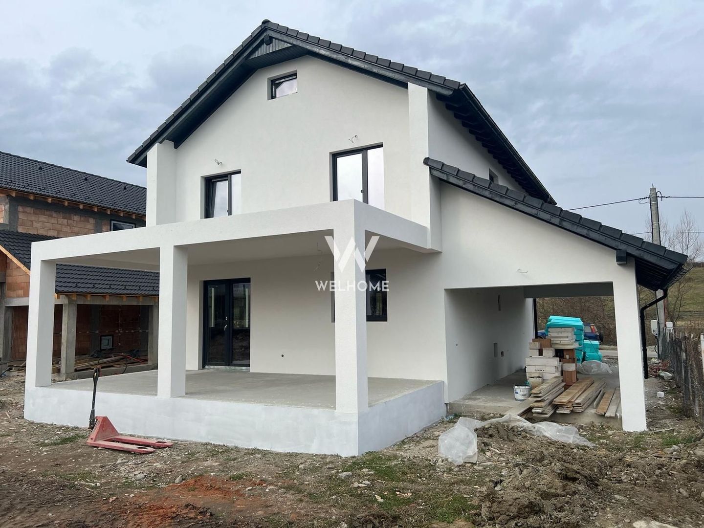 Casa Noua-Orlat 4 camere 2 terase 340 mp teren - Poză 2