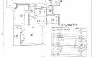 3 CAMERE+ LOC DE PARCARE INCLUS| FLOREASCA - Schiță 26