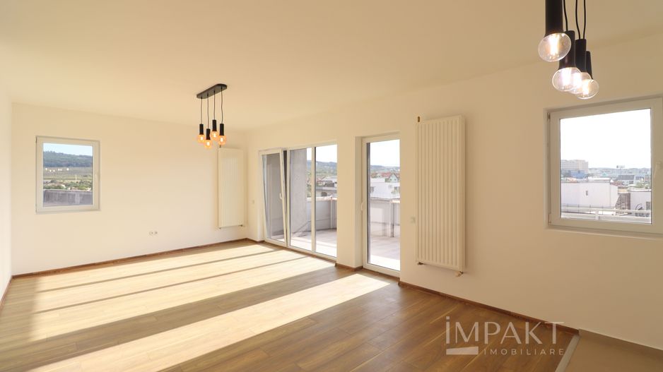 Penthouse deosebit cu terasă panoramică, cartier Bună Ziua! - Poză 1