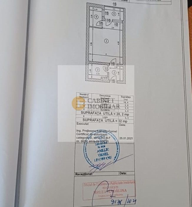 Garsonieră | Decomandat | Credit | Necesita Renovare | M Lujer - 5min - Schiță 6