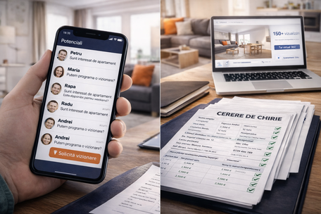 
    
    Promovare și selecție chiriași
  
  