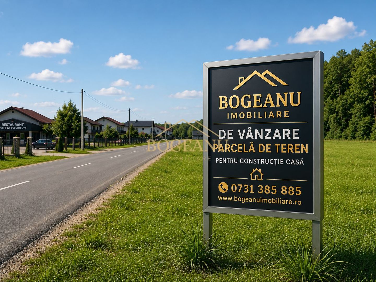 BG180- Teren intravilan 1.212 mp | Giroc – Pădurea Bistra-32 ml front - Poză 3