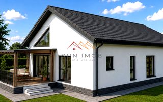 CASĂ NOUĂ P+M DE VÂNZARE | CORNU DE JOS | TEREN 1.242 MP - Poză 2