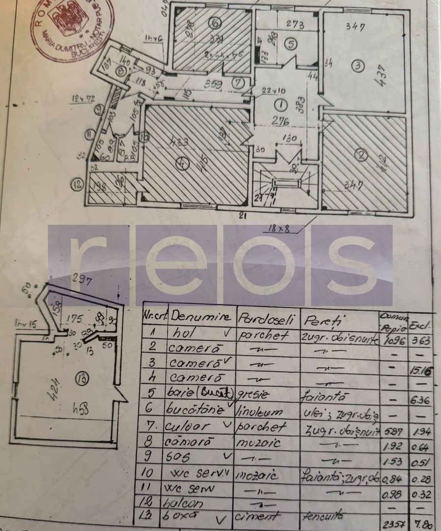 VANZARE APARTAMENT 3 CAMERE | DUMBRAVA ROSIE-ICOANEI | 88MP - Schiță 11