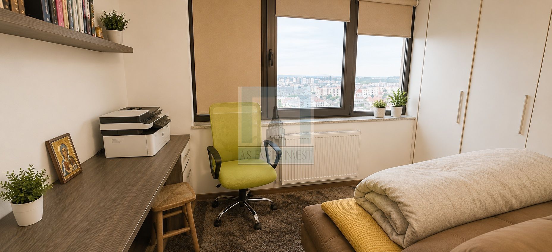 Apartament 2 camere , 2 bai, 94 m utili- zona Tractorul/Isaran - Poză 6