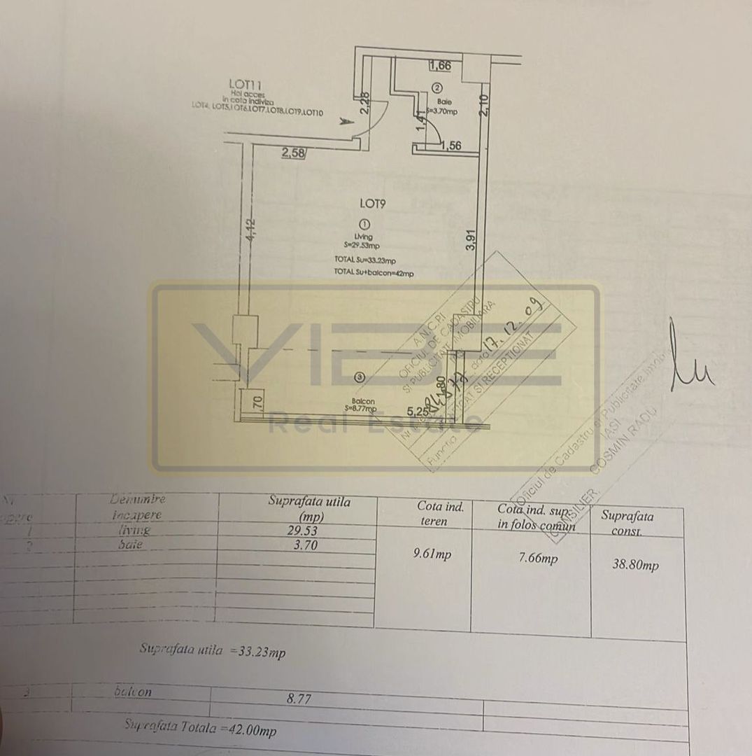 Bloc nou - Podul de fier- 42 mp utili -20min mers UMF - Poză 1