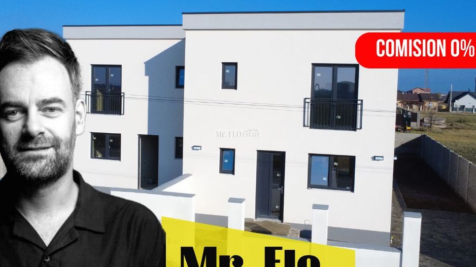 Duplex Nou Moder la asflat  100 mp Mosnita Noua - Poză 1