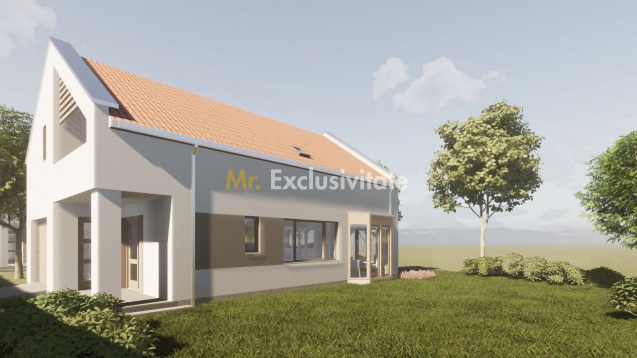 Casă in construcție P+M, Teren 565 mp - Str. George Enescu - Carei - Poză 1