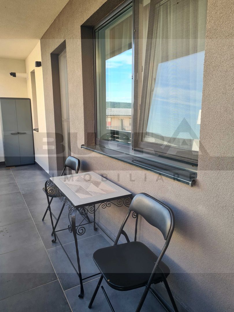 Apartament o camera la cheie, 34mp, etaj intermediar, zona Baciu - Poză 6