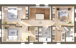 Casă individuală premium de vânzare în Șelimbăr – 650 mp teren - Schiță 26