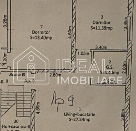 Apartament cu 2 camere si gradina, in Cartierul Arhitectilor - Poză 13
