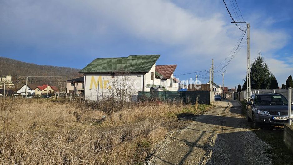Teren 1.250 mp, toate utilitatile – Bascov, Valea Ursului, AG - Poză 2